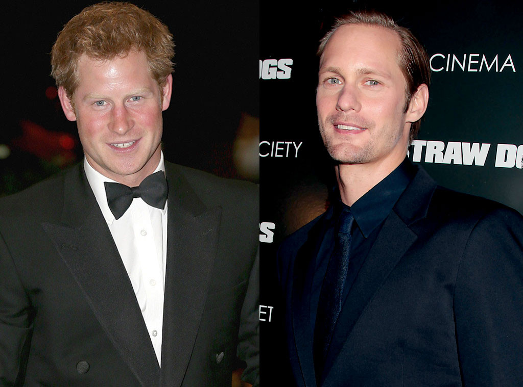 Prince Harry, Alexander Skarsgard Prince Harry, Alexander Skarsgard